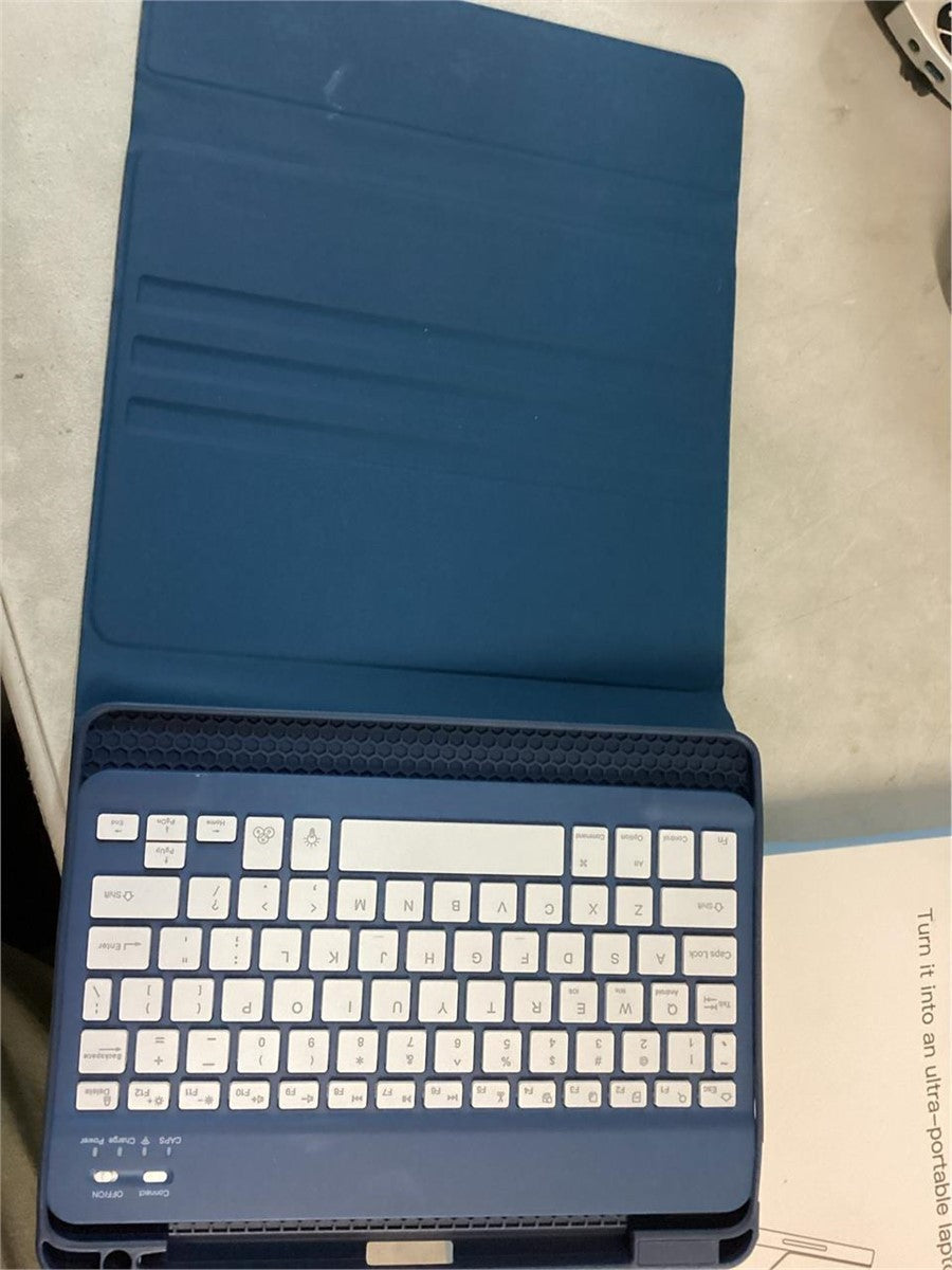 iPad compatible 11" M3/M2 Detachable Magnetic Folio - Backlit Keys-Pencil Holder