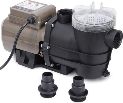 CIPU 0.35HP 2700GPH Pool Pump Built-In Timer 115V Above Ground Self Priming New
