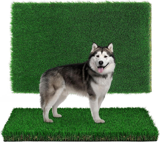 Realistic 3’x5’ Artificial Grass Rug - Washable 1.55" Thick Turf