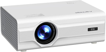 Agreago GC357 1080P Projector Auto Focus WiFi 6 Bluetooth 5.2 w/Screen 300"