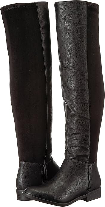 Rocket Dog Marsh Women Over-the-Knee Boot Black Size 7 21.25" Flat Heel