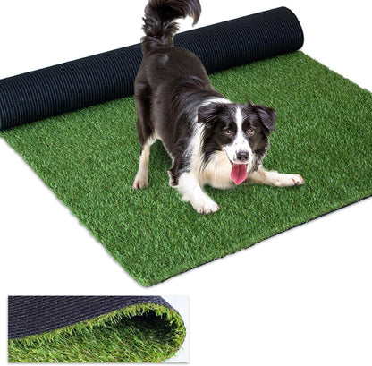 Realistic Artificial Turf/Grass - 4'x6' - 0.8" Pile - In/Outdoor - Pet Friendly