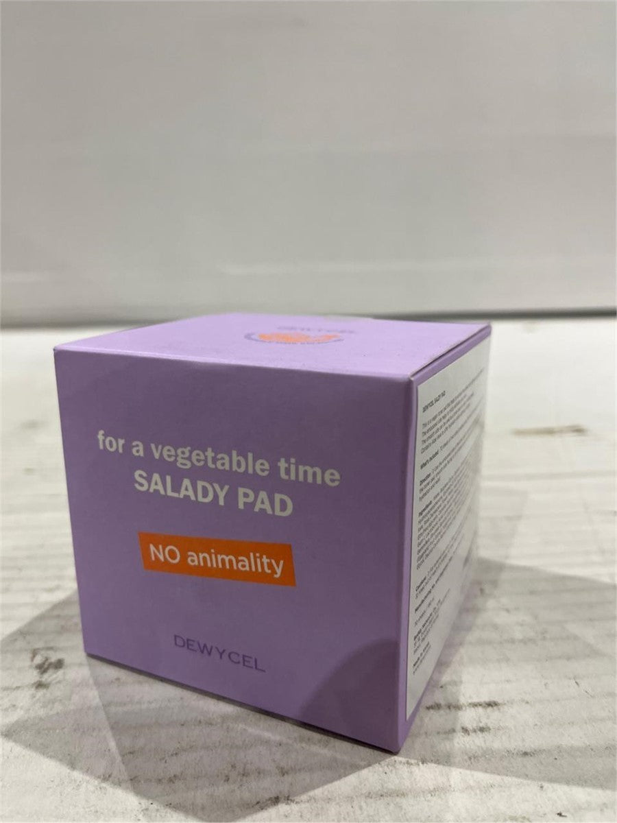 DEWYCEL Salady Pad Dual-Textured Vegan Toner Pads 70 AHA PHA Aloe Korean