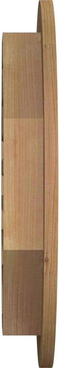 Ekena Millwork 24" Round Gable Vent Cedar Functional Louver Unfinished USA New
