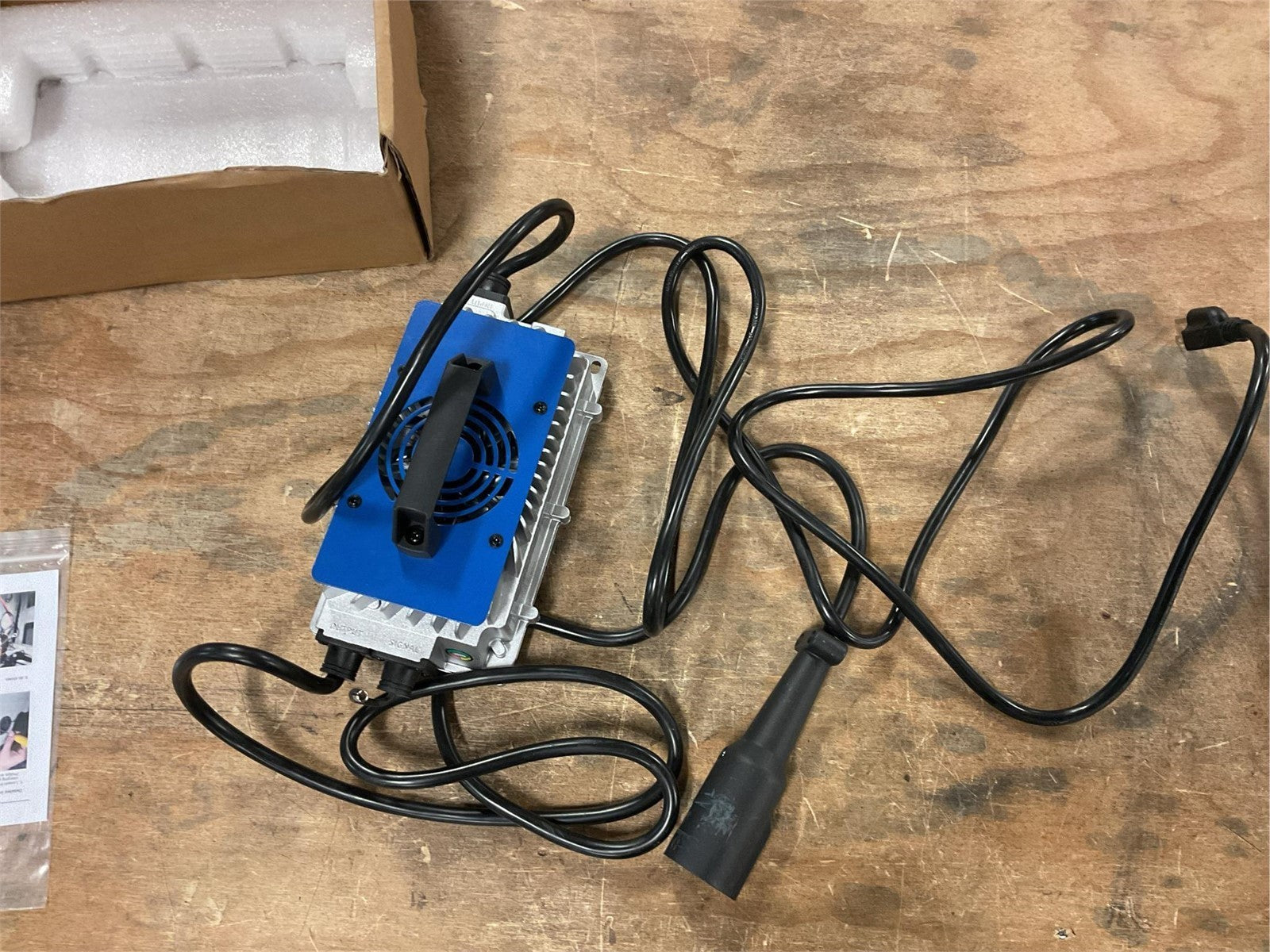48V Golf Cart Charger EZ-GO TXT RXV 18A 3-Pin Waterproof Fast Charge 1250W