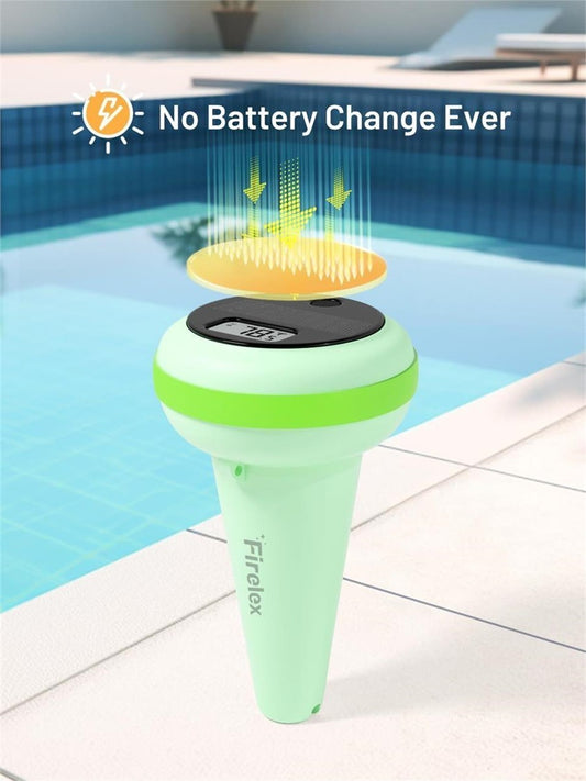 Firelex Wireless Solar Pool Thermometer Indoor & Outdoor Monitoring