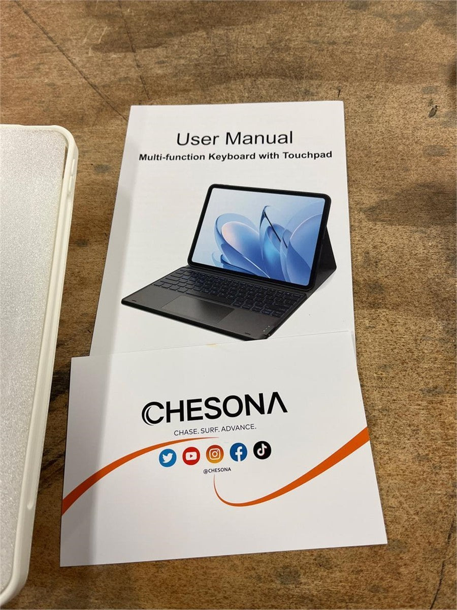 CHESONA Keyboard Case iPad Air 11 M3 M2, Air 4/5, Pro 11 1-4 Gen Trackpad