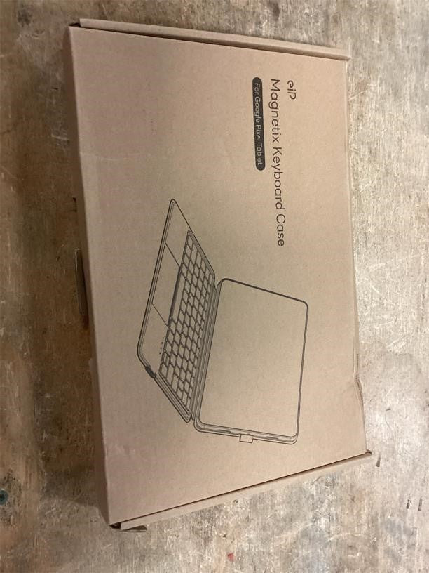 eiP Magnetix Keyboard Case Google Pixel Tablet 2023 Detachable Backlit Trackpad