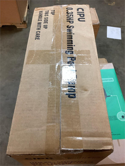 CIPU 0.35HP 2700GPH Pool Pump Built-In Timer 115V Above Ground Self Priming New