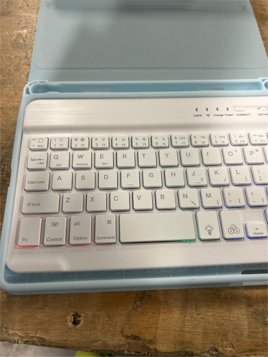 iPad Mini 5 4 3 2 Keyboard Case 7.9 inch Detachable Bluetooth Cute Round Key