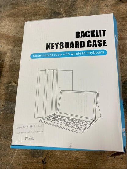 Backlit Keyboard Case Galaxy Tab A7 Lite 8.7 SM-T220 T225 T227 Screen Protector