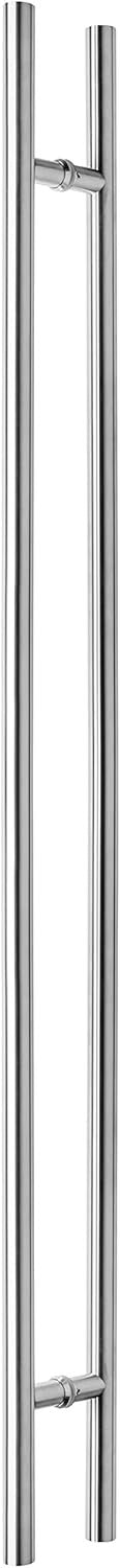 Rockwell 60" / 5ft - Ladder Pull Handle B2B - 48" CTC - Brushed Stainless Steel