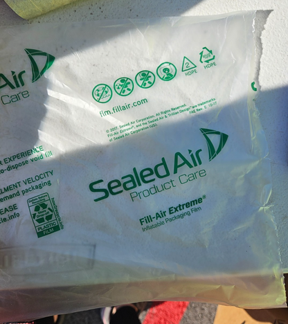 Sealed Air 100699531 Fill-Air Extreme Air Pillows 8" x 8"  4200’ Roll Brand New