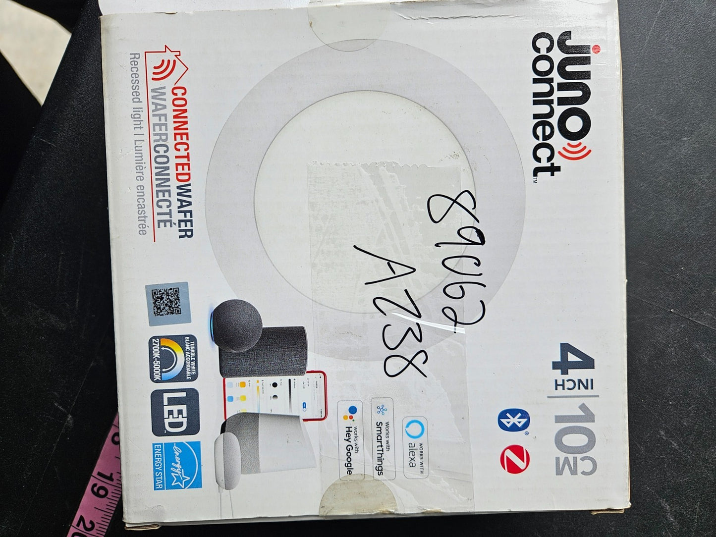 Juno Connected Wafer 4" Smart LED Recessed Light Tunable White