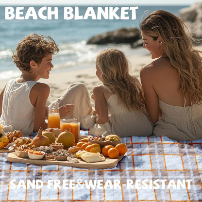 Extra Large Picnic Blanket 80x80 Waterproof Sandproof Beach Camping Mat Foldable