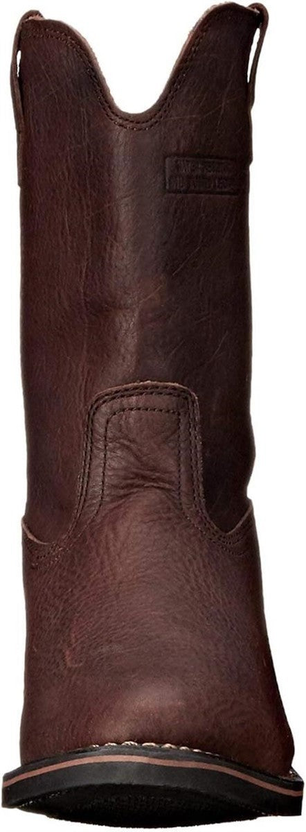 AdTec 1552 Men's 12" Wellington Work Boot Burgundy Goodyear Welt Leather