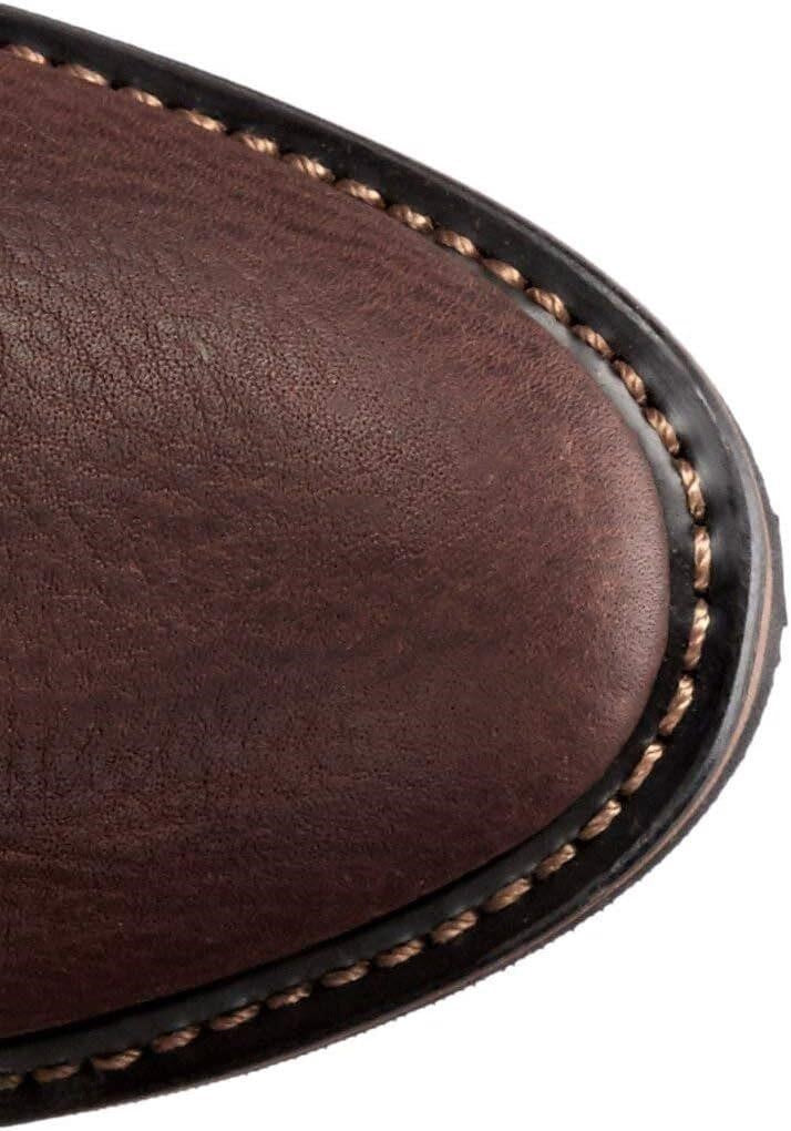 AdTec 1552 Men's 12" Wellington Work Boot Burgundy Goodyear Welt Leather