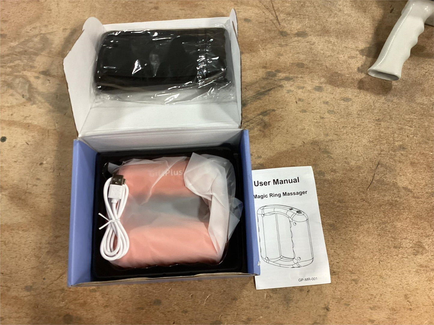 GiftPlus Massager Ring 5-Speed 21kg Deep Tissue Body Strap Cordless USB-C