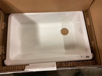 Kohler Whitehaven 33" Farmhouse Apron Sink Cast Iron K-5827 Enamel Damage