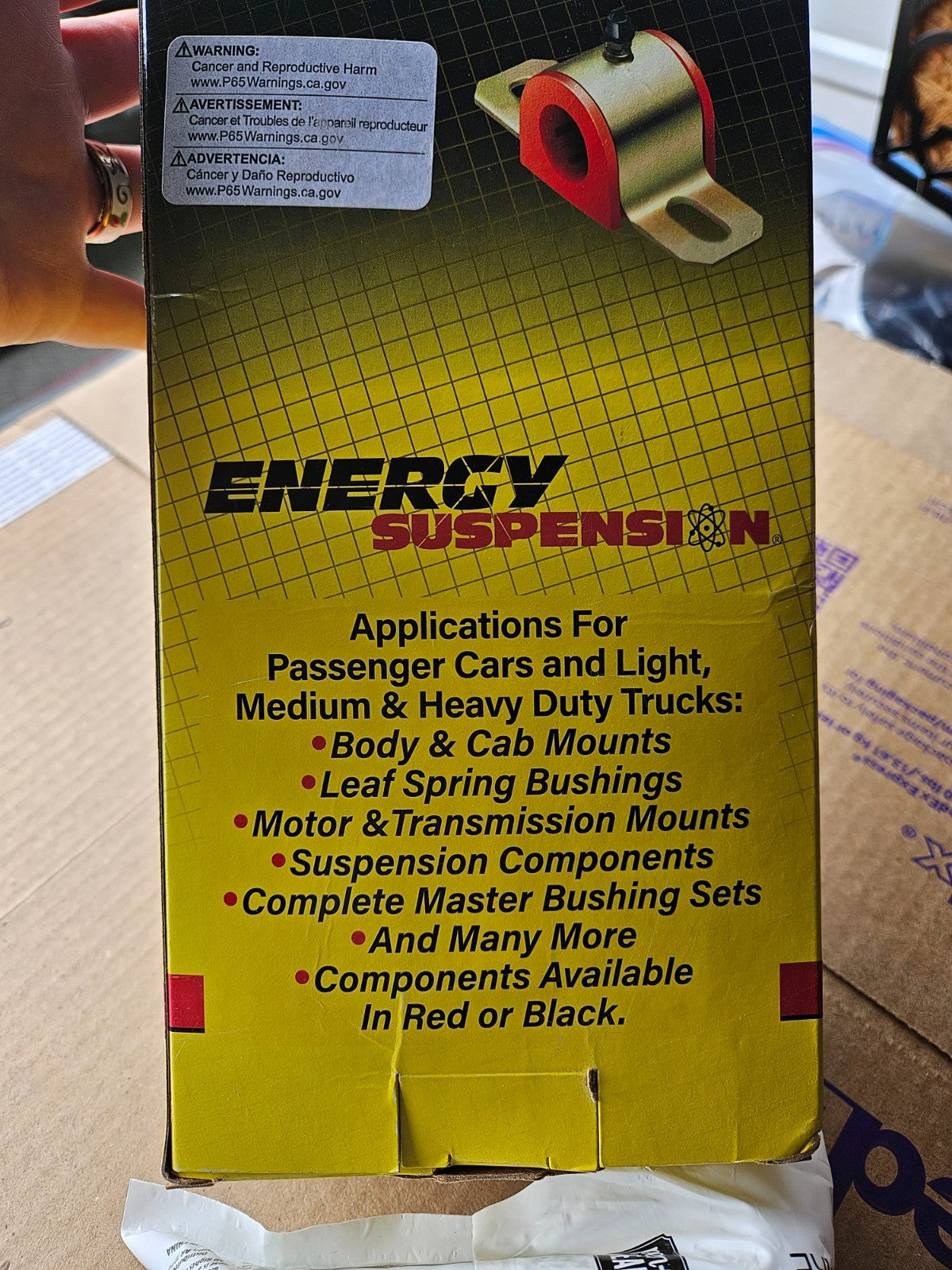 Leaf Spring Bushing-Set Energy 2.2109G