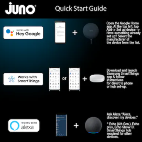 Juno Connected Wafer 4" Smart LED Recessed Light Tunable White