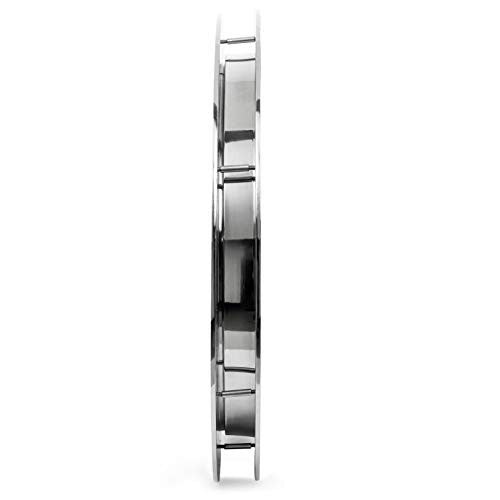 Nagina International 14" Nickel Porthole Window Nautical Decor Aluminum Glass