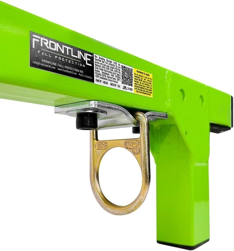 Frontline WDJ50 Door Jamb Anchor Non-Penetrating 50" Fall Protection OSHA New