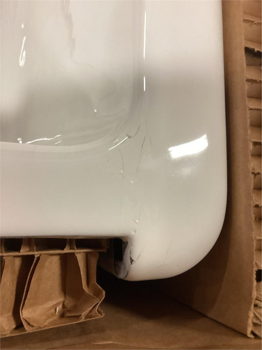 Kohler Whitehaven 33" Farmhouse Apron Sink Cast Iron K-5827 Enamel Damage
