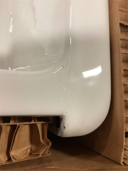 Kohler Whitehaven 33" Farmhouse Apron Sink Cast Iron K-5827 Enamel Damage