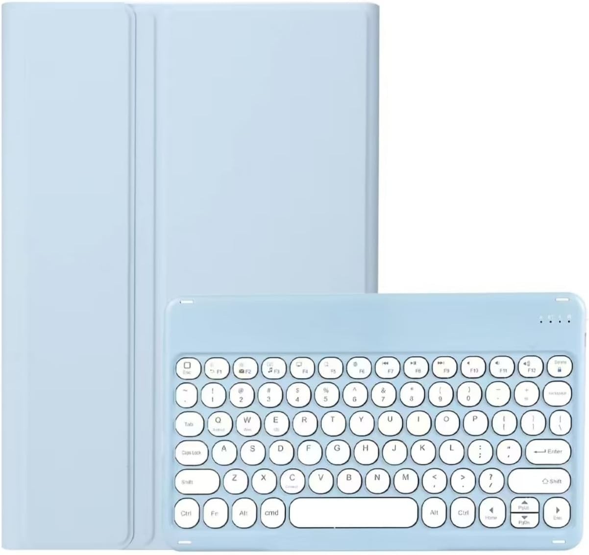 iPad Mini 5 4 3 2 Keyboard Case 7.9 inch Detachable Bluetooth Cute Round Key