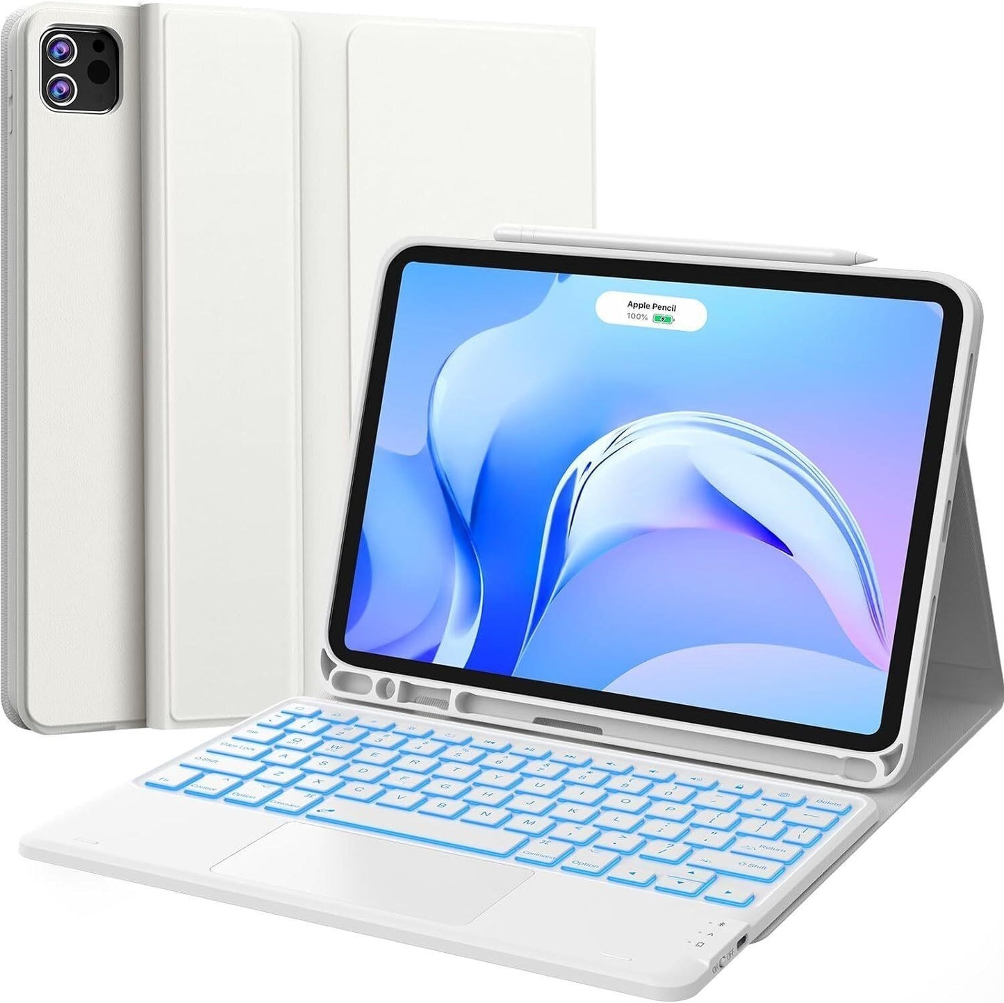 CHESONA Keyboard Case iPad Air 11 M3 M2, Air 4/5, Pro 11 1-4 Gen Trackpad