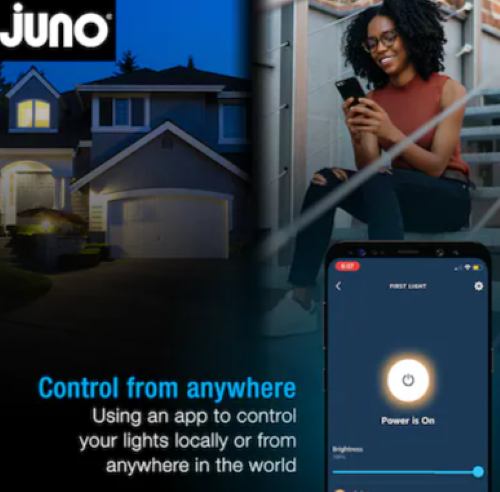 Juno Connected Wafer 4" Smart LED Recessed Light Tunable White