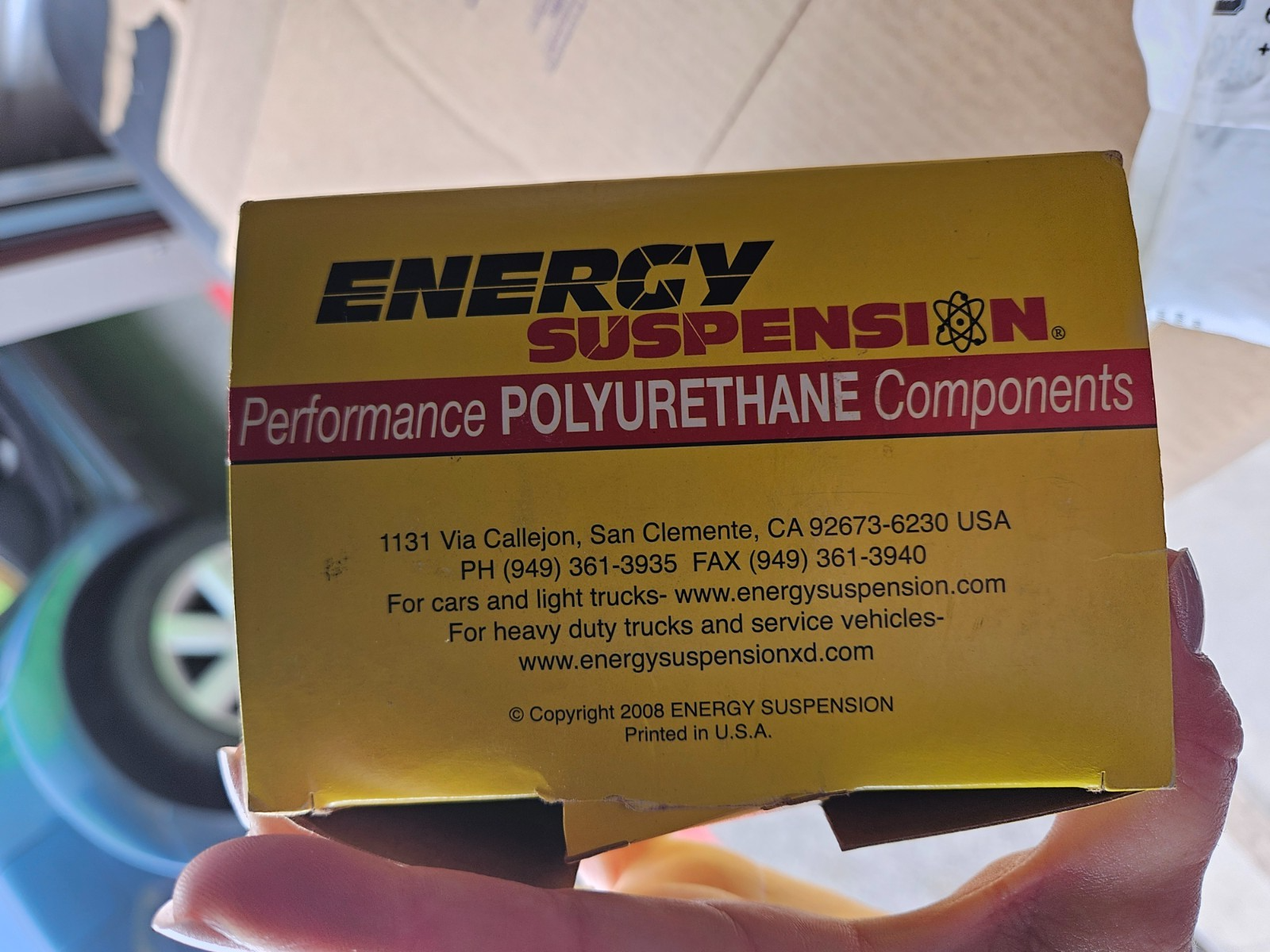 Leaf Spring Bushing-Set Energy 2.2109G
