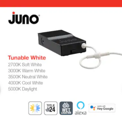 Juno Connected Wafer 4" Smart LED Recessed Light Tunable White