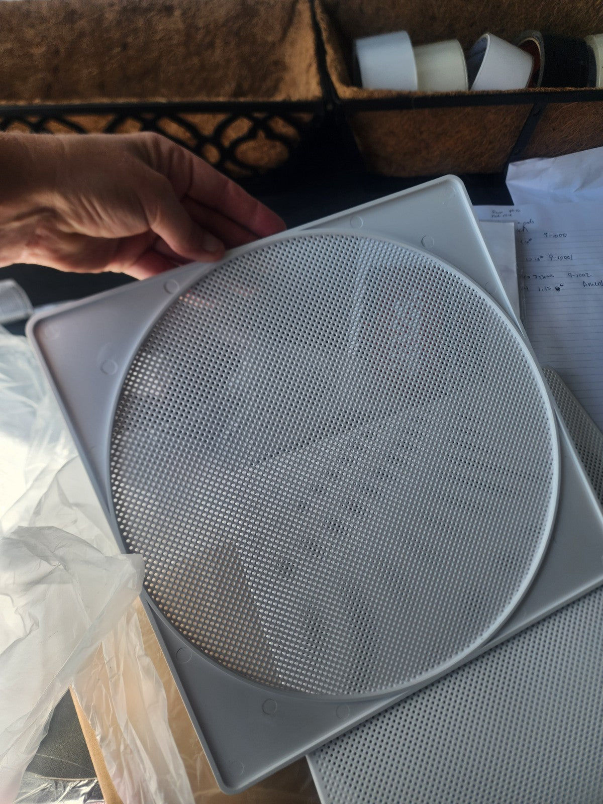 Pyle PDIC86 8" Ceiling Speakers Pair 2-Way 250W Flush Mount Round Square Grilles
